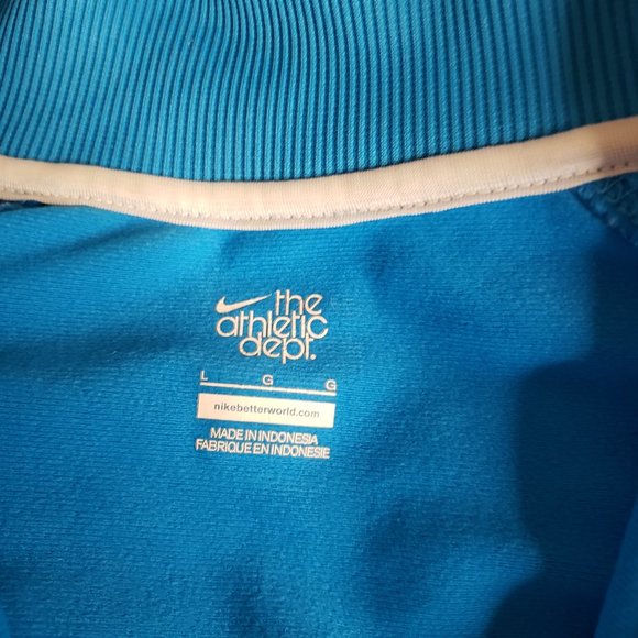Nike Athletic Dept Full Zip Blue Jacket - Size L - Picture 8 of 13